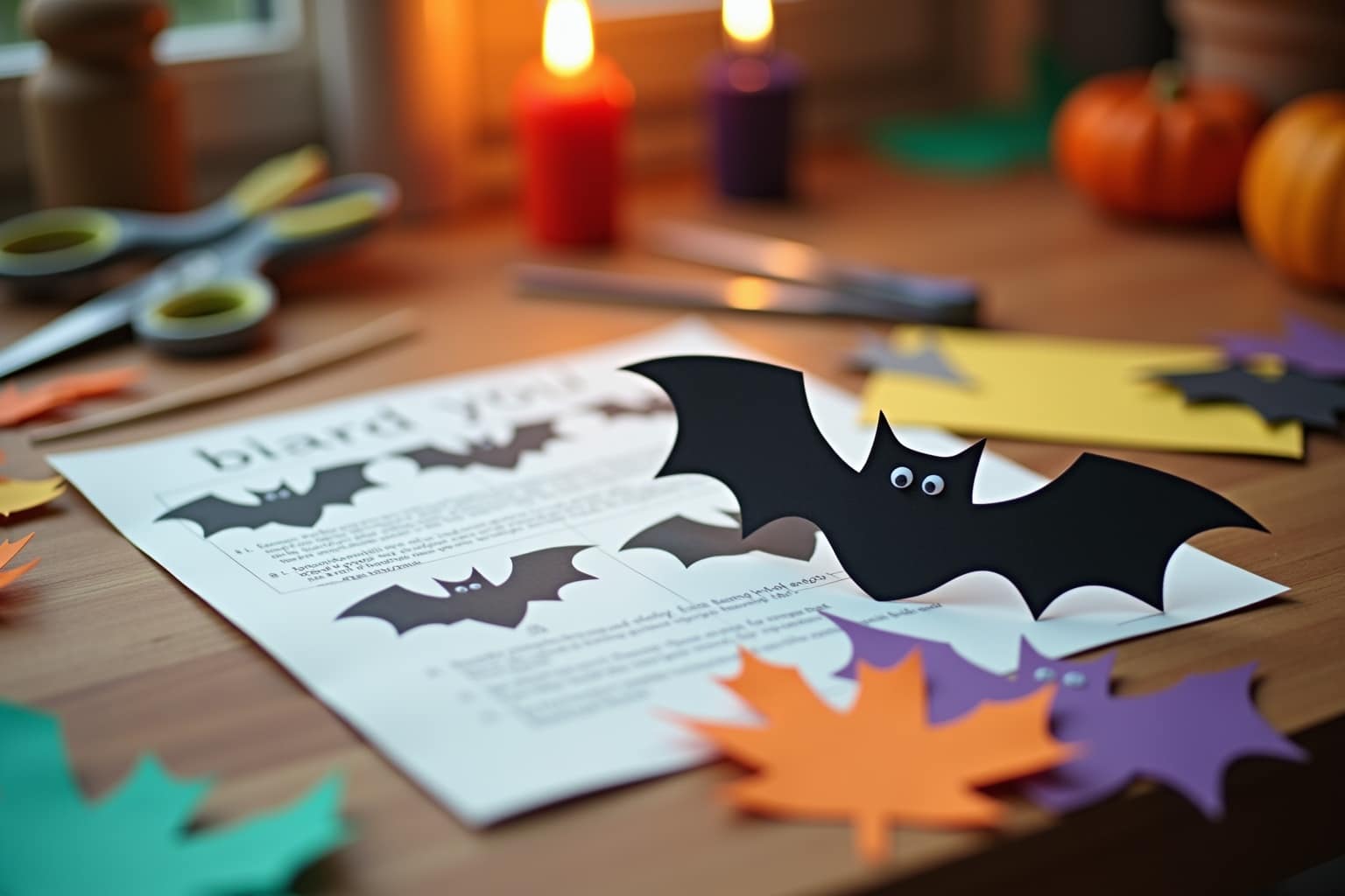 Fledermaus basteln: Kreative Anleitungen