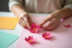 15 Papierblumen selber machen