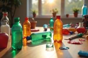 Upcycling: Basteln aus Plastikflaschen